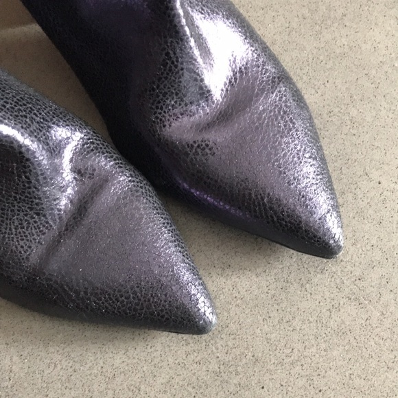 L’Intervalle metallic leather western boots - Picture 3 of 14